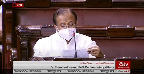 MoS Parliamentary Affairs V Muraleedharan  (Photo | ANI)
