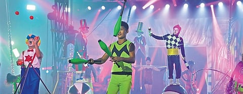 A scene from the Rambo Circus performance | Express