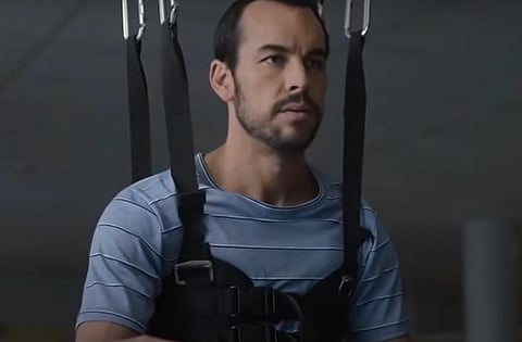 A still from the film 'The Paramedic'