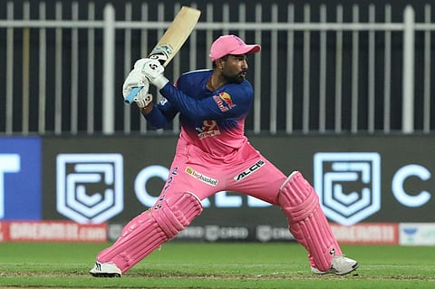 Rahul Tewatia of Rajasthan Royals. (Photo | IPL)