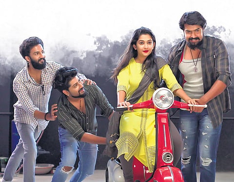 A still from Shambo Shiva Shankara