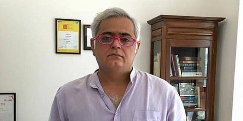 Filmmaker Hansal Mehta was also caustic in his comment: The Babri Masjid Demolition was an Act of God. (Photo | Facebook)