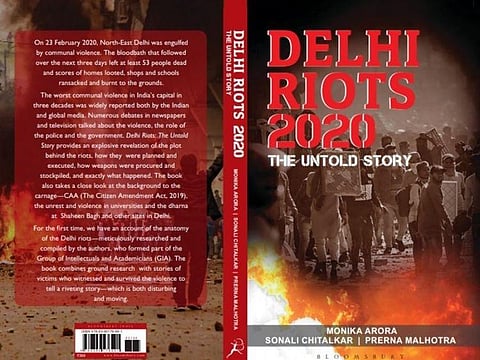 Delhi Riots 2020: The Untold Story book cover