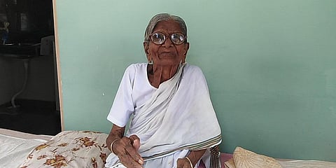102-year-old Mummaneni Subbamma. (Photo| EPS)