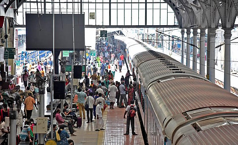  In Chennai and Salem divisions, as many as 400 to 500 passengers, found travelling in reserved coaches of trains heading to northern and northeastern states were deboarded and penalised repeatedly last year.