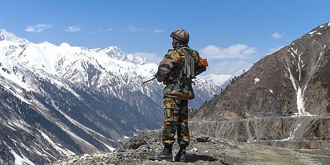 At present troops from either side are deployed along the LAC. (File Photo)