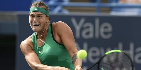 WTA World Number 10 Aryna Sabalenka (Photo | AP)