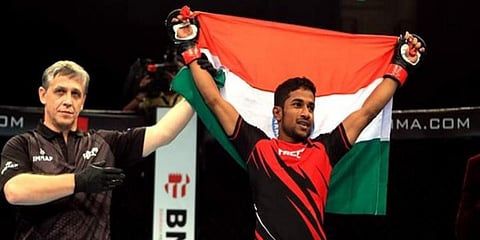 MMA fighter Mohammed Mahboob Khan (Photo | Mohammed Mahboob Khan Instagram)