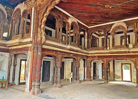 MAUD principal secy Arvind Kumar tweets a photo of Raja Bhagwandas Bagh Pavilion