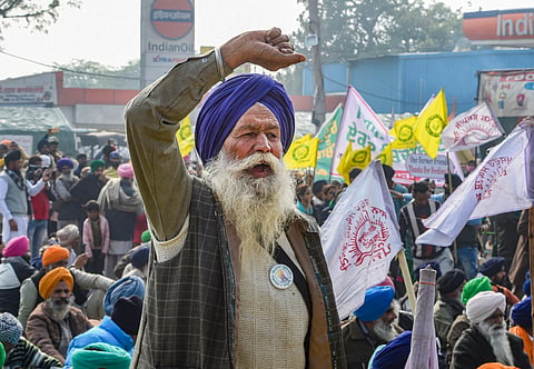 Farmers agitation over the new farm reform laws. Image used for representational purpose only
