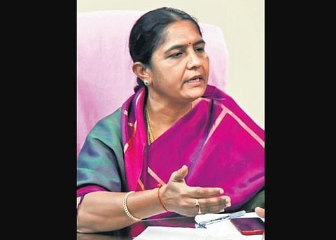 Sunitha Lakshmareddy (Photo | Roshan, EPS)