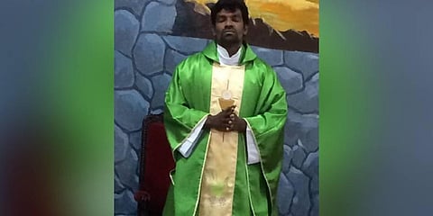  Paalayam St Joseph Cathedral sub vicar Fr Johnson