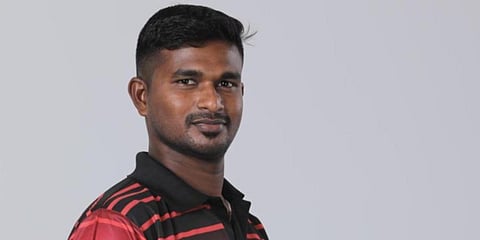 Singapore cricketer Surendran Chandramohan (Photo | Twitter @T20WorldCup)
