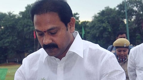 Former deputy chief minister Alla Kali Krishna Srinivas.