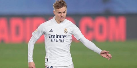 Martin Odegaard has been at Real Madrid since 2015 when he joined at the age of 16. (Photo | AP)