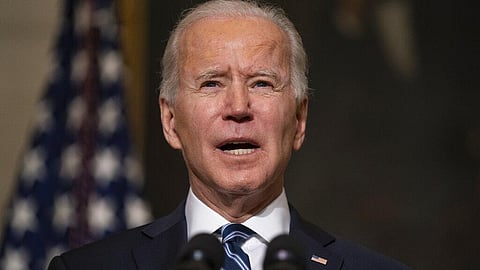 US President Joe Biden   