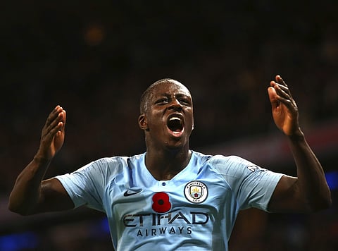 Manchester Ciy's Benjamin Mendy | AP