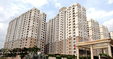 About 140 flats of various categories are old flats which couldn’t be sold in previous schemes. (File Photo)