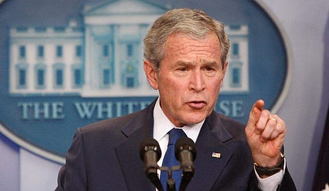 Former US President George Bush (File photo | AP)