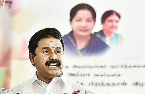 Tamil Nadu Minister for Food and Civil Supplies R Kamaraj (File phto | EPS/P Jawahar)