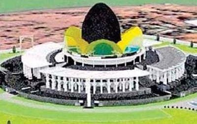 An artistic impression of the new Anubhava Mantapa which will come up in Basavakalyan