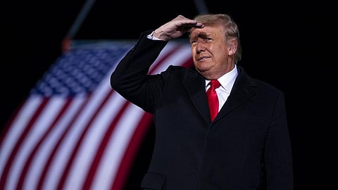 US President Donald Trump 
