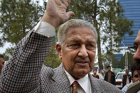 AQ Khan, who was born in 1936 in Bhopal and migrated to Pakistan along with his family after the Partition in 1947. (Photo | AP)