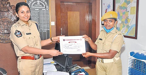 Vizianagaram SP Deepika says presence of women in higher ranks of law enforcement careers debunks inhibitions, thereby helping women feel empowered. (File Photo)