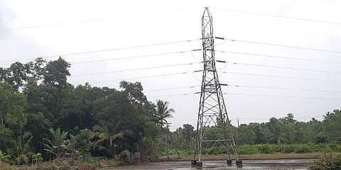 Image of KSEB tower used for representational purposes (Photo | Bechu S, Online Desk)