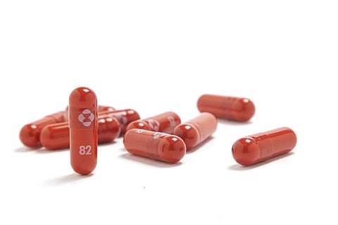 This undated image provided by Merck & Co. shows their new antiviral medication. (Photo | AP)