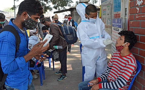 India crossed the grim milestone of two crore on May 4 and three crore on June 23. (File Photo | EPS)