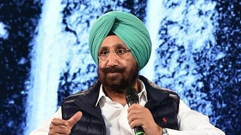  Senior Congress leader and Member of Parliament  Sukhjinder Singh Randhawa. 