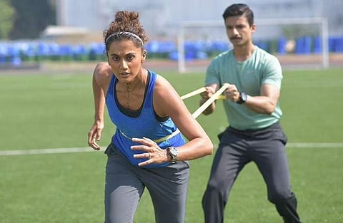 Taapsee gives it all as the titular Rashmi.