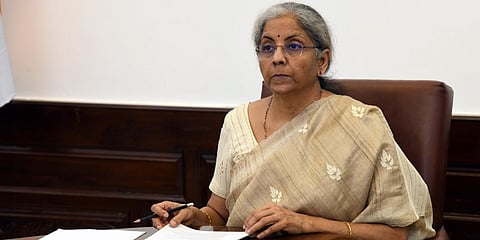 Finance Minister Nirmala Sitharaman (Photo| ANI)