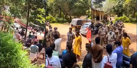 The woman leader has alleged that the SFI leaders verbally abused and made casteist remarks against her.