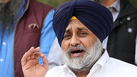 Shiromani Akali Dal president Sukhbir Singh Badal