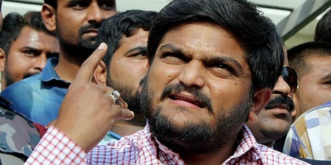 Congress leader Hardik Patel (Photo | PTI)