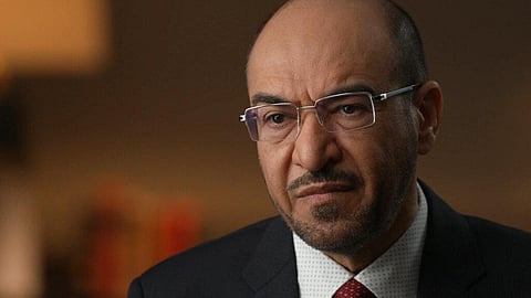 In this summer 2021 photo provided by CBS News, former senior Saudi security official Saad al-Jabri sits for an interview with journalist Scott Pelley in Washington. (Photo | AP)