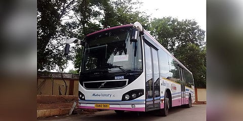 Telangana State Road Transport Corporation (TSRTC) bus
