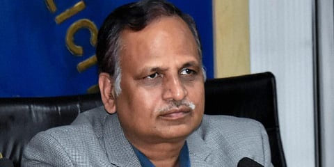 Delhi Health Minister Satyendar Jain. (File photo | PTI)