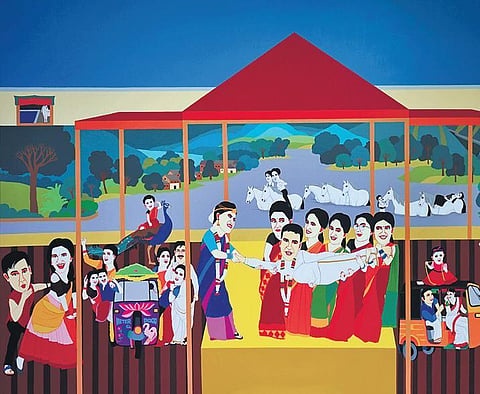 Pre Wedding Fun’, 2021 by Farhad Husain
