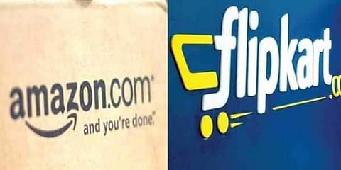 Amazon and Flipkart.