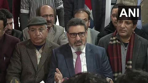 Syed Altaf Bukhari (Photo | ANI Twitter)