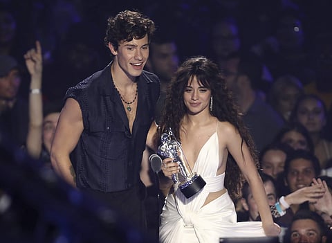 Shawn Mendes and Camila Cabello confirmed their relationship in September 2019. (File photo | AP)