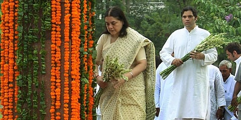 In a series of tweets, Varun Gandhi condemned the Lakhimpur Kheri violence in which eight people were crushed to death by a speeding car that belonged to MoS for Home Ajay Mishra's son. (Photo | PTI)