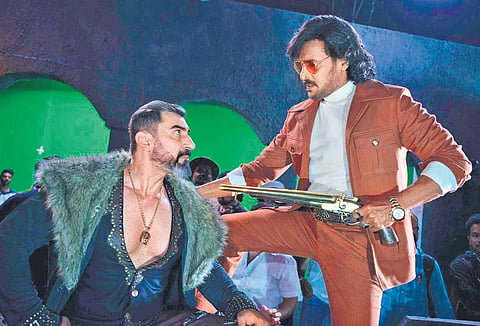 A still from Kabzaa.