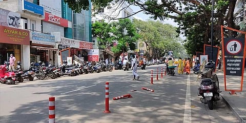 Cycle track on DB Road in Kovai evokes mixed response from road users