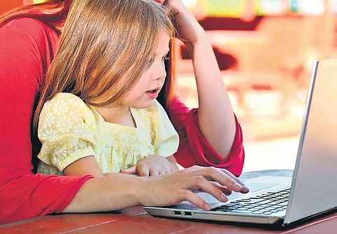 Representational image of parenting.