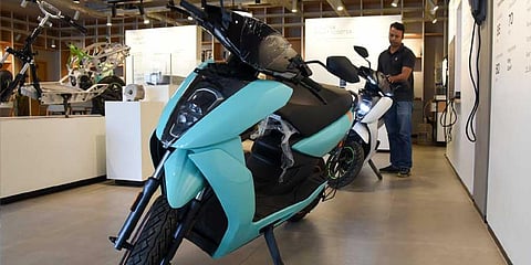 E-bike used for representational purposes only
