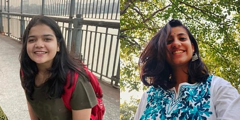 Journalists Sammriddhi K Sakunia (L) and Swarna Jha (Photo| Twitter)